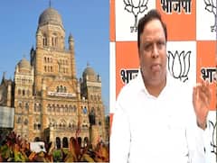 मुंबई महापालिकेच्या व्हर्च्युअल क्लासरुमच्या निविदेत भ्रष्टाचार; भाजपचा आरोप, विधिमंडळाच्या पायऱ्यांवर आंदोलन 