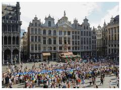 Ukraine Independence Day: Kyiv Displays Captured Tanks, UK Shows Solidarity With Sunflowers | IN PICS