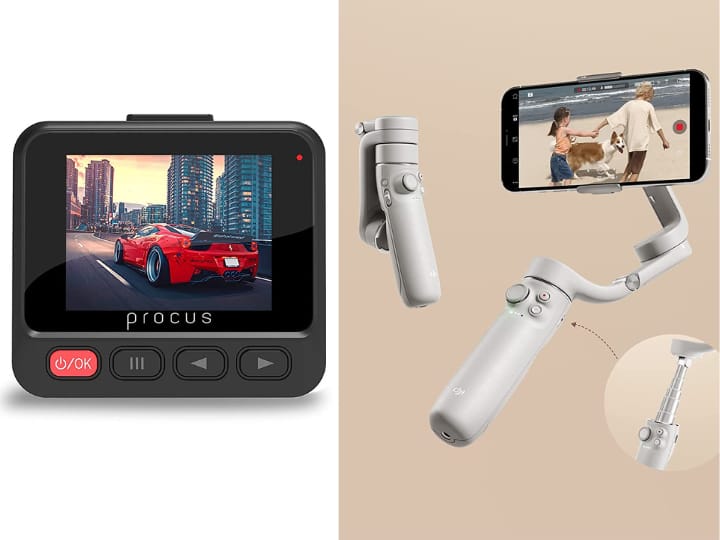 Amazon Deal: Vlogging और फोटोग्राफी के शौकीनों के लिए स्पेशल सेल, कैमरा और एक्सेसरीज पर 65% का डिस्काउंट Amazon Deal On Vlogging Camera Best Brand Tripod Best LED Ring Light Under 5000 Best Brand Camera Trolley Bag Kodak Instant Camera Amazon Deal: Vlogging और फोटोग्राफी के शौकीनों के लिए स्पेशल सेल, कैमरा और एक्सेसरीज पर 65% का डिस्काउंट