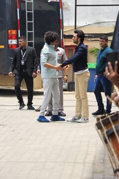 Brahmastra: బ్రహ్మాస్త్ర ప్రమోషన్స్, వైరల్ అవుతోన్న నాగార్జున - రణబీర్ - రాజమౌళి పిక్స్