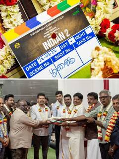 Indian 2 : இந்தியன்-2 படத்தின் பூஜை போட்டோஸ்!