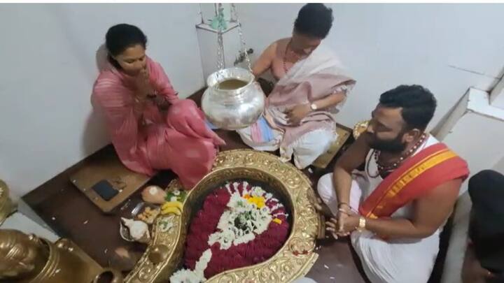 यंदा बळीराजाला त्रास होऊ नये. जनतेला योग्य न्याय मिळावा यासाठी आशीर्वाद मागितले.