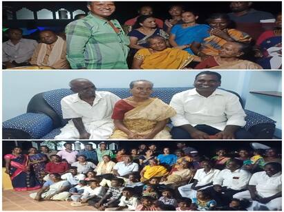 A son fulfilling his mothers wish - Tamil and  Telugu merged TNN தாயின் ஆசையை நிறைவேற்றிய மகன்...தமிழும், தெலுங்கும் சங்கமித்த ஓர் அழகிய தருணம்...!