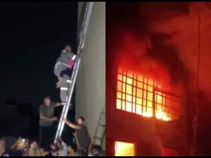 Moradabad Fire Five people died including two women and three children ann Moradabad Fire: बिल्डिंग में आग लगने से एक ही परिवार के पांच लोगों की मौत, शादी में शामिल होने आए थे मुरादाबाद