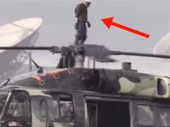 Helicopter Stunt ਦੀ ਇਸ ਵੀਡੀਓ ਨੇ ਉਡਾਏ ਲੋਕਾਂ ਦੇ ਹੋਸ਼, ਲੋਕਾਂ ਨੇ ਕਿਹਾ- ਇਹ ਸੰਭਵ ਹੀ ਨਹੀਂ
