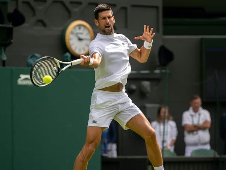 Novak Djokovic pulls out US Open 2022 less than two hour before draw US Open 2022 : नोवाक जोकोविचची युएस ओपनमधून माघार, ट्वीट करत दिली माहिती