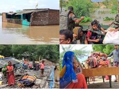 In Pics: खतरे के निशान से ऊपर बह रही चंबल नदी, 80 बाढ़ प्रभावित गांवों में सेना ने चलाया बचाव अभियान