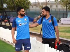 'मैं कोहली को नेट में देखकर ऐसा हैरान हुआ' राशिद खान ने शेयर किया विराट से जुड़ा दिलचस्प किस्सा; बताया- कैसे दूसरों से हैं अलग