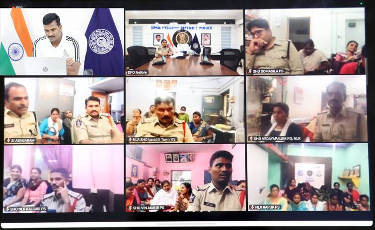 Nellore SP says village secretariat woman police duties key in law and order  DNN Nellore News : గ్రామాల్లో శాంతిభద్రతల పర్యవేక్షణలో మహిళా పోలీసులే కీలకం- ఎస్పీ