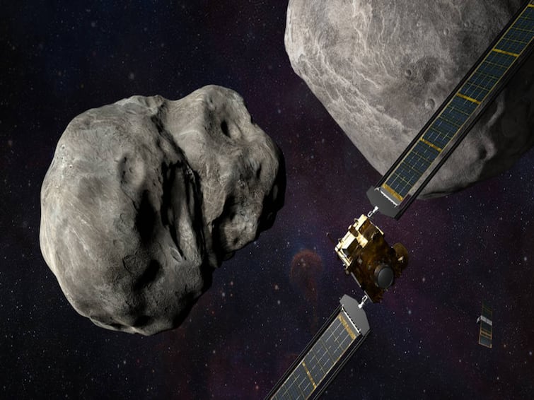 Defending Earth from direct asteroids hit - NASA's first test of the DART Spacecraft thats going to bomb an asteroid, When and How to watch DART Spacecraft: గ్రహశకలాల ప్రమాదం ఇక లేనట్లేనా - నాసా కొత్త ప్రయోగం ఏంటంటే?