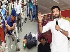 पटना में लाठी चार्ज के शिकार शिक्षक अभ्यर्थी से मिले चिराग पासवान, फफक-फफक कर रो पड़े पिता