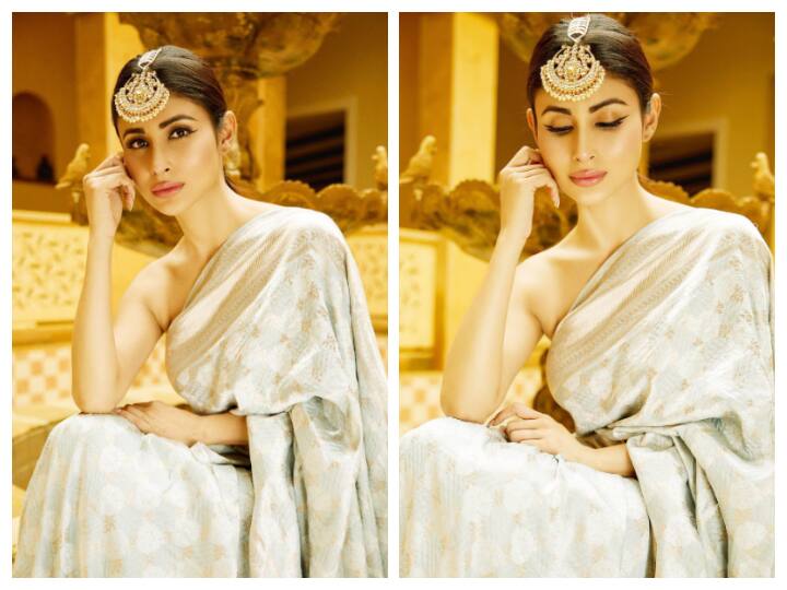 Mouni Roy Photos: बॉलीवुड एक्ट्रेस मौनी रॉय ने इंस्टाग्राम पर अपनी कुछ लेटेस्ट तस्वीरें शेयर की हैं, जिसमें उनका बेहद खूबसूरत साड़ी लुक नजर आ रहा है.