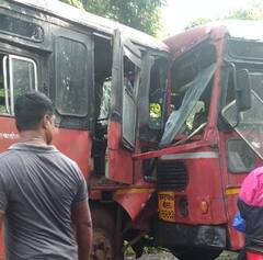 दापोलीत दोन बसची समोरासमोर धडक; 25 प्रवासी जखमी, शाळकरी विद्यार्थ्यांचा समावेश