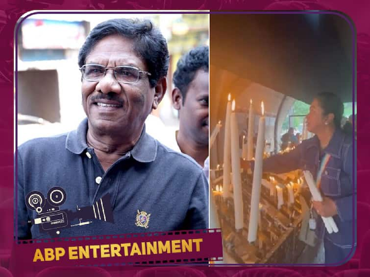 Radikaa Sarathkumar Special Prayer to Director Bharathiraja to get well soon - Watch Video Watch Video: பாரதிராஜா கவலைக்கிடம்? தேவாலயத்தில் பிரார்த்தனை செய்த ராதிகா!