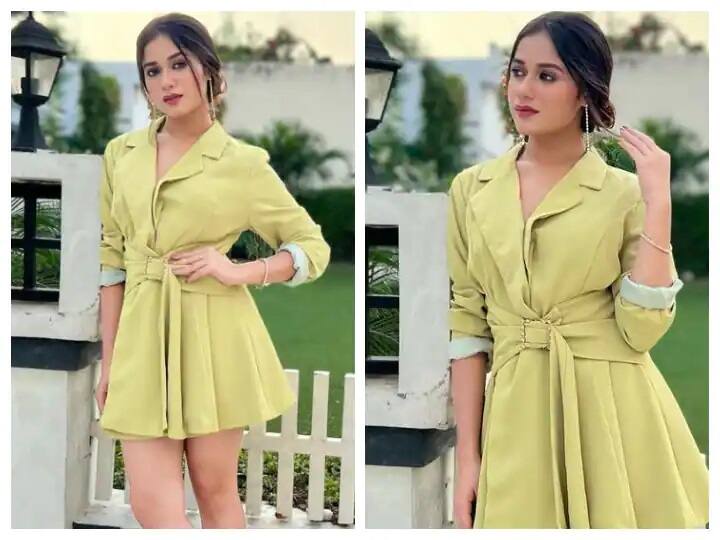 Jannat Zubair Photos: ટીવી સ્ટાર જન્નત ઝૂબેરે (Jannat Zubair) ઇન્સ્ટાગ્રામ પર પોતાની કેટલીક લેટેસ્ટ તસવીરો શેર કરી છે, જેમાં તેનો એકદમ સુંદર અંદાજ જોવા મળી રહ્યો છે.