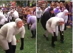 Watch: ਭੇਡਾਂ ਬਣੇ ਇਨਸਾਨਾਂ ਦੀਆਂ ਅਜਿਹੀਆਂ ਹਰਕਤਾਂ ਵੇਖ ਕੇ ਤੁਹਾਡਾ ਹਾਸਾ ਨਹੀਂ ਰੁਕੇਗਾ, ਦੇਖੋ ਮਜ਼ਾਕੀਆ  Video