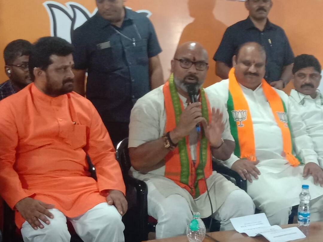 Vijayawada Bjp MP Dharmapuri Aravind Controversial comments on other parties Mlc kavitha DNN MP Dharmapuri Arvind : అన్ని పార్టీలను వీక్ చేయడమే మా లక్ష్యం - బీజేపీ ఎంపీ అర్వింద్