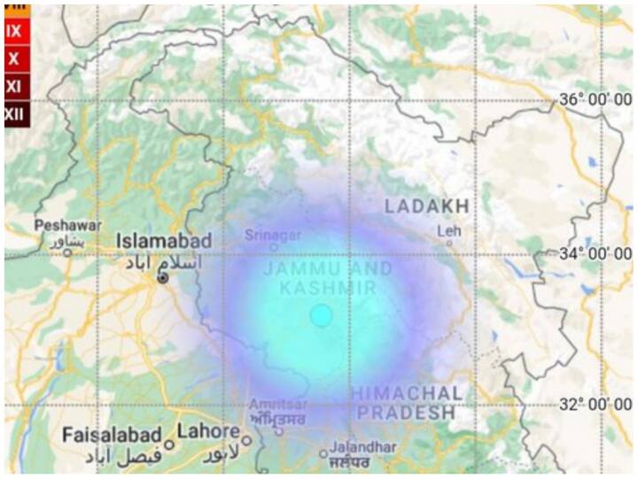 twice Earthquake in an hour in Jammu and Kashmir Katra Earthquake in J&K: जम्मू-कश्मीर में फिर कांपी धरती, कटरा में एक घंटे में दो बार महसूस किए गए भूकंप के झटके