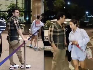 ਬੇਟੇ ਨੂੰ ਛੱਡਣ ਇਕੱਠੇ ਏਅਰਪੋਰਟ ਪਹੁੰਚੇ ਮਲਾਇਕਾ ਅਰੋੜਾ-ਅਰਬਾਜ਼ ਖਾਨ, ਇੱਕ ਦੂਜੇ ਨੂੰ ਜੰਮ ਕੇ ਕੀਤਾ ਇਗਨੋਰ