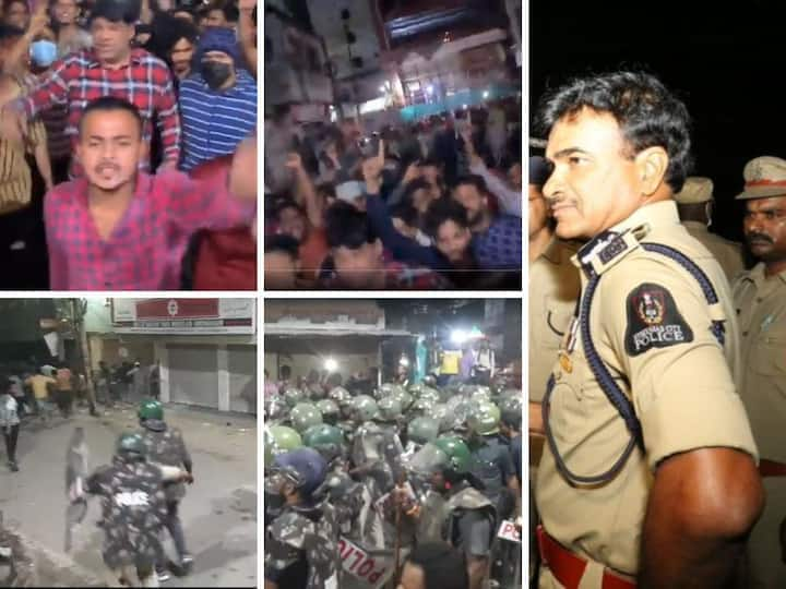 Prophet Remarks Row: Protests Escalate In Hyderabad Prophet Remarks Row: Protests Escalate In Hyderabad