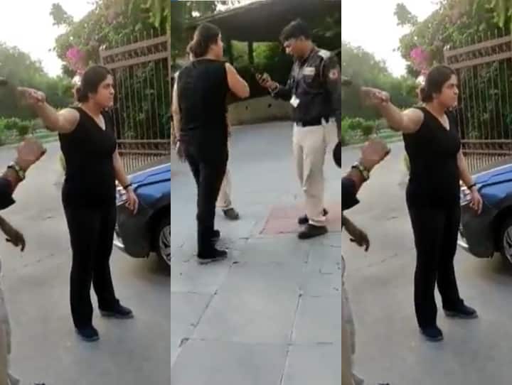 Noida abusive woman Bhawya Rai got bail who video went viral on social media abusing guard Noida News: नोएडा की 'गालीबाज' महिला की मिली जमानत, गार्ड को गालियां देते वायरल हुआ था वीडियो