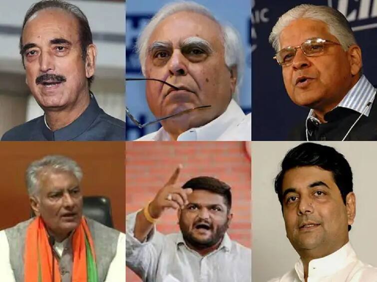 Congress news 8 Big Leaders Including Ghulam Nabi Azad Resigns Left Congress In Eight Months Four Have Been Union Ministers Congress : તૂટી રહી છે કોંગ્રેસ, છેલ્લા 8 મહિનામાં 8 મોટા નેતાઓએ છોડી પાર્ટી, 4 તો કેન્દ્રીય મંત્રી હતા