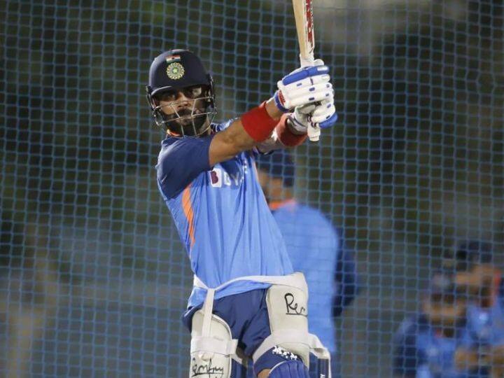 विराटचा अगदी इंटेन्स लूकमध्ये दिसत आहे.