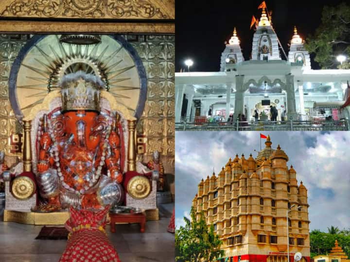 Famous Ganesh Temples: गणेश चतुर्थी के मौके पर आप मुंबई, इंदौर और जयपुर में स्थित बप्पा के भव्य मंदिरों में जाकर उनके दर्शन कर सकते हैं.