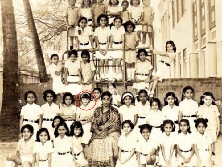Aishwarya Rai Bachchan childhood pics viral on social media, see here स्कूल ग्रुप फोटो में दिख रही इस बच्ची का आज Hollywood में भी रूतबा, सास,ससुर, पति भी इंडस्ट्री के सुपरस्टार