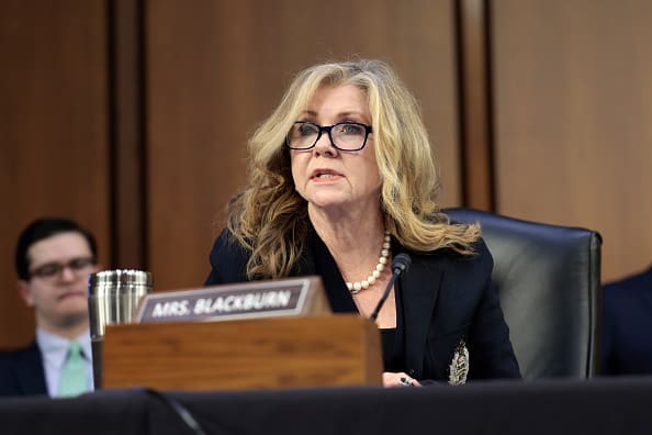 China-Taiwan Tensions: US Senator Marsha Blackburn Visits Taipei In Latest Defiance To Beijing China-Taiwan Tensions: US Senator Marsha Blackburn Visits Taipei In Latest Defiance To Beijing