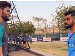 Watch Video: நீங்க மீண்டும் ஃபார்முக்கு திரும்ப .. கோலிக்கு வாழ்த்து கூறிய பாக். வீரர்.. வைரல் வீடியோ..