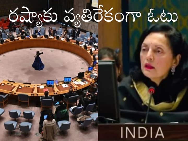 India votes against Russia in UNSC during procedural vote on Ukraine for first time India votes against Russia: తొలిసారి రష్యాకు వ్యతిరేకంగా భారత్ ఓటు, ఐరాస మండలిలో నిర్ణయం