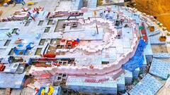Ayodhya Ram Mandir Photos: रामलला के गर्भ गृह की तस्वीरें आईं सामने, दिसंबर 2023 में पूरा हो जाएगा मंदिर का निर्माण