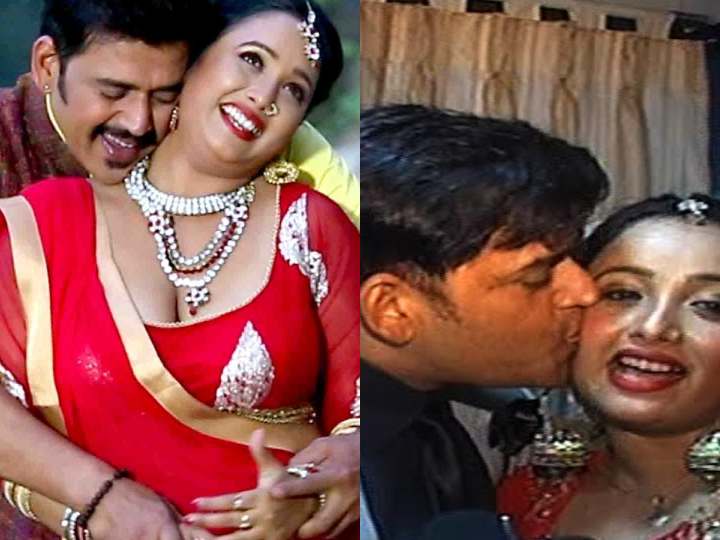 Bhojpuri News: मीडिया के सामने Ravi Kishan ने कर डाला इस भोजपुरी हसीना को 'KISS'...जानें किसके साथ जुड़ने लगा था एक्टर का नाम