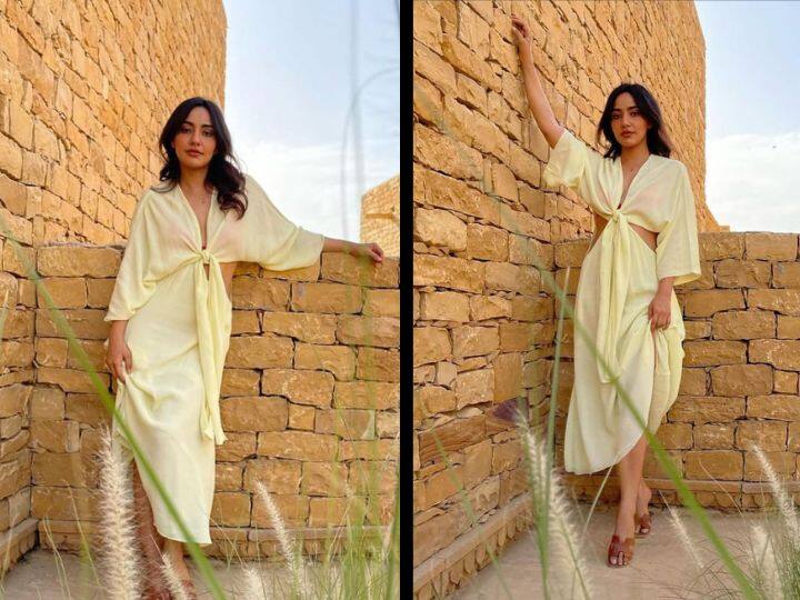 Neha Sharma Latest Photos: बॉलीवुड एक्ट्रेस नेहा शर्मा ने हाल ही में अपनी लेटेस्ट तस्वीरों को सोशल मीडिया पर शेयर किया है, जिनमें वह बला की खूबसूरत लग रही हैं.