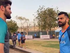 Virat Kohli-Shaheen Afridi: PCB ने उठाया विराट कोहली और शाहीन अफरीदी में हुई बातचीत से पर्दा, देखें वीडियो