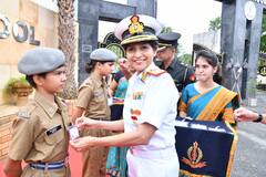 In Pics: In Pics: मिलिट्री स्कूल में पहली बार गर्ल्स की एंट्री, छात्राओं में नजर आया गजब का उत्साह