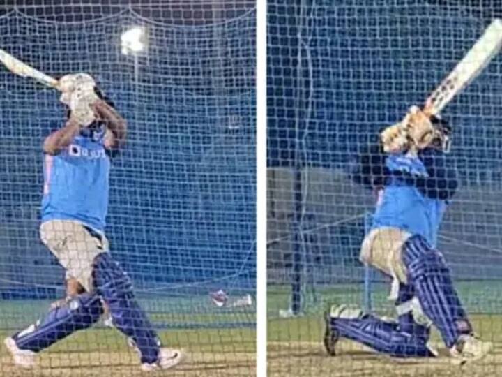 Watch: पाकिस्तान के खिलाफ मैच से पहले पंत और जडेजा ने नेट्स में की ताबड़तोड़ बल्लेबाजी, देखें वीडियो Ahead of the India-Pakistan match, BCCI has shared a video on Twitter in which Rishabh Pant and Ravindra Jadeja are practicing hitting sixes in the nets Watch: पाकिस्तान के खिलाफ मैच से पहले पंत और जडेजा ने नेट्स में की ताबड़तोड़ बल्लेबाजी, देखें वीडियो