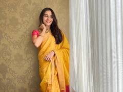 Actress Andrea Jeremiah : எனை சாய்த்தாளே... மஞ்சள் நிற சேலையில் நடிகை ஆண்ட்ரியாவின் லேட்டஸ்ட் புகைப்படங்கள்!