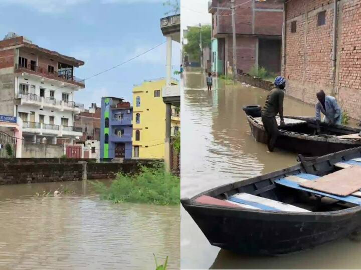 Varanasi Flood: उत्तर प्रदेश (Uttar Pradesh) के वाराणसी में गंगा (Ganga) का जलस्तर लगातार बढ़ता जा रहा है. जिससे कई निचले इलाकों में पानी घुस गया है. देखिए ये तस्वीरें