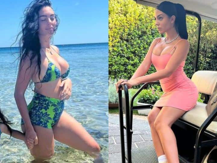 Georgina Rodriguez Photos: क्रिस्टियानो रोनाल्डो की वाइफ जॉर्जिना रोड्रिगेज ने अपनी कुछ तस्वीरें सोशल मीडिया पर शेयर की हैं, जो कि काफी पसंद की जा रही हैं.