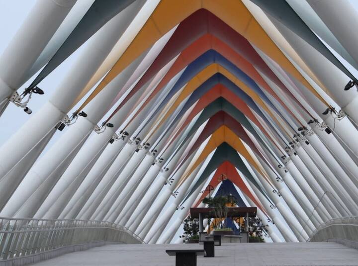 74 કરોડના ખર્ચે આ પુલ બનાવવામાં આવ્યો છે.