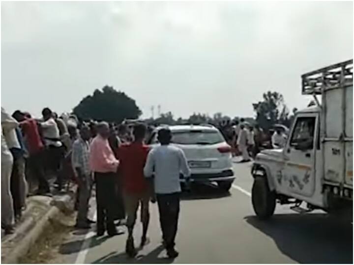 hardoi a tactor trolley carrying farmers fell into the garra river Hardoi News: हरदोई में किसानों से भरी ट्रैक्टर-ट्रॉली अनियंत्रित होकर गर्रा नदी में गिरी, रेस्क्यू ऑपरेशन जारी