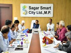 भूपेंद्र सिंह ने की स्मार्ट सिटी सागर में चल रहे निर्माण कार्यों की समीक्षा बैठक, इस मामले में टाटा कंपनी पर लगाई पेनाल्टी