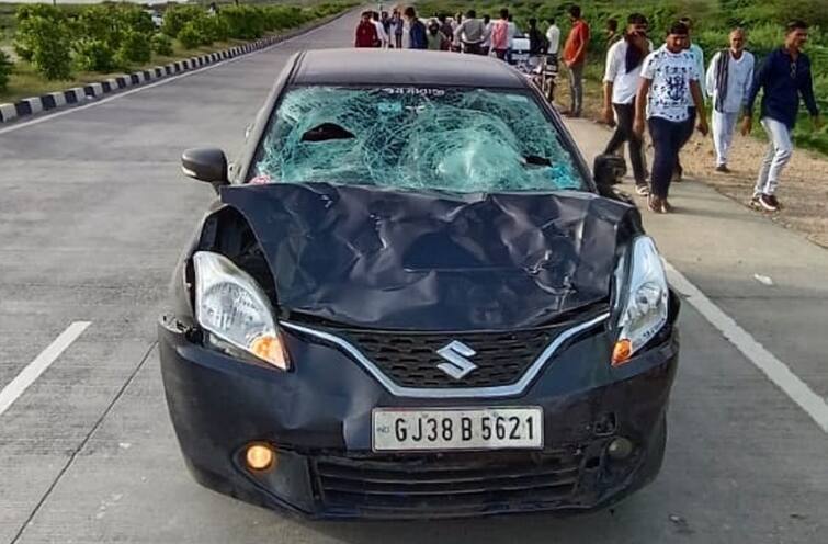 Dwarka Car accident : two persons died in car accident Dwarka : બંધ પડેલી કાર સાથે બીજી કારનો થયો અકસ્માત, બેના મોત