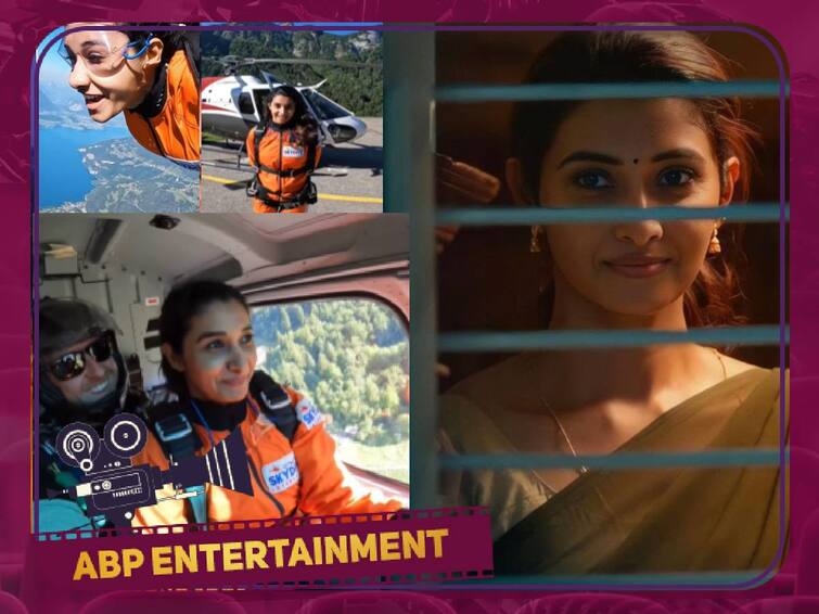 actress priya bhavani shankar released her sky diving video in social media “காதல் எதையும் செய்ய வைக்கும் போல” ... காதலருக்காக பிரியா பவானி ஷங்கர் செய்த மாஸ் சம்பவம்...