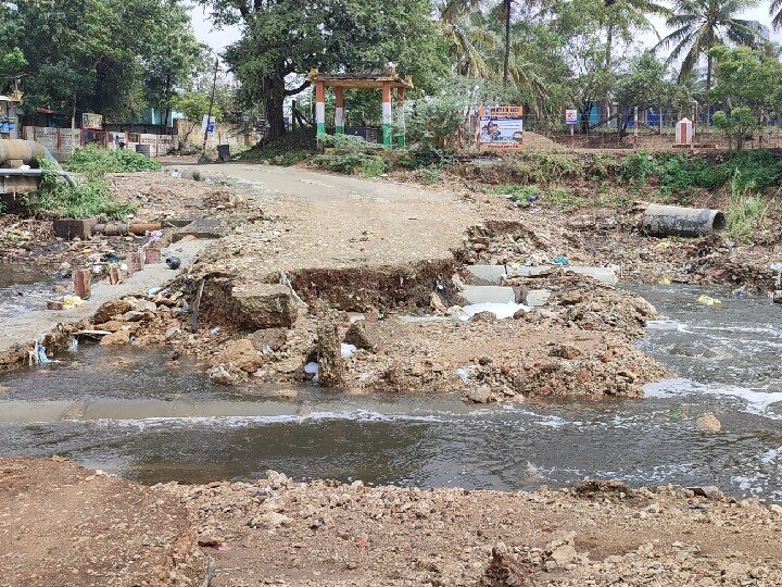 கோவையில் வெளுத்து வாங்கிய மழை; அடித்துச் செல்லப்பட்ட தரைப்பாலம் - போக்குவரத்து பாதிப்பால் வாகன ஓட்டிகள் அவதி