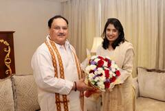 Mithali Raj Meets JP Nadda : జేపీ నడ్డాతో సమావేశమైన మిథాలీ రాజ్ | ABP Desam