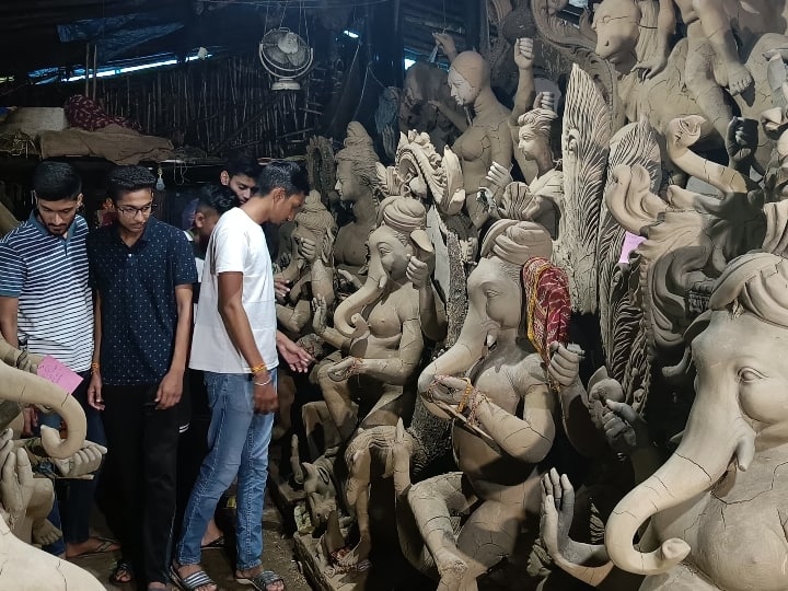 Bhopal Madhya Pradesh Preparations for Ganesh Chaturthi booking of Ganesh idols started ANN Ganesh Chaturthi 2022: भोपाल में गणेश चतुर्थी की तैयारियां शुरू, बनाई जा रहीं मूर्तियां लेकिन दिख रही महंगाई की मार