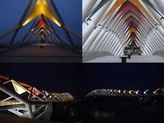 साबरमती रिवरफ्रंट पर बने अटल ब्रिज का उद्घाटन आज, पीएम मोदी ने शेयर की पुल की  खूबसूरत तस्वीरें